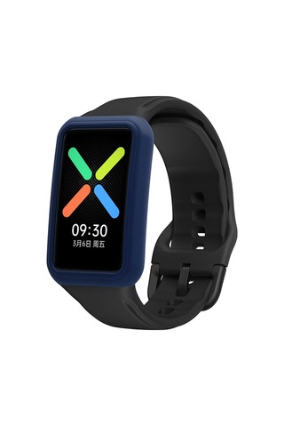 Microcase Oppo Watch Free Önü Açık Tasarım Silikon Kılıf - Lacive