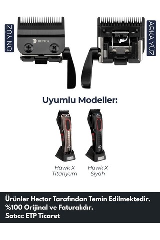 Hector Hawk X Serisi İçin Kafa Seti Yedeği Bıçak-konsol-yay-yan Kol