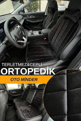 Chery Omoda 5 Siyah Premium Terletmez Oto Minder 1 Set