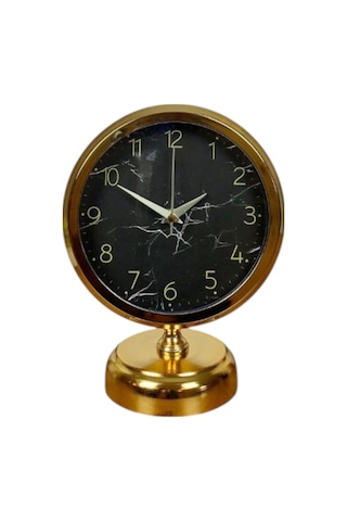 Büro Ev Ofis Hediyesi İçin 20x25cm Golden Trend Masa Saati Diğer