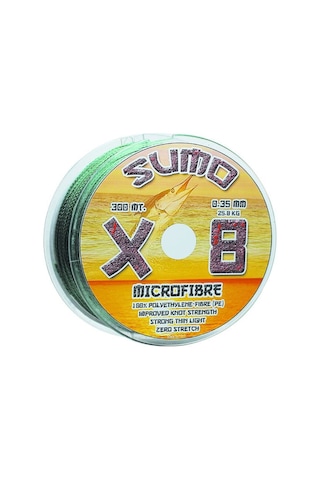 Effe Sumo X8 300 Metre Yeşil Örgü Ip Misina
