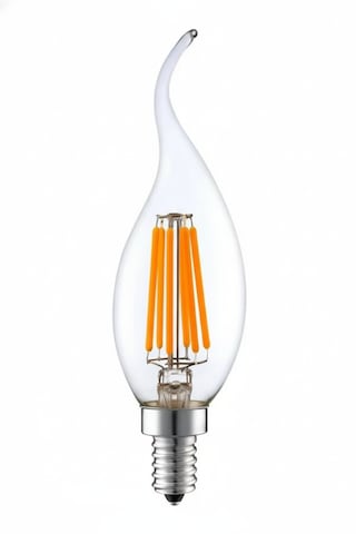 Rustik Kıvrık 4w E14 Led Ampul 400lm Tekli Paket