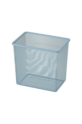 Ikea Gri Şık Saklama Kutusu 42x30x23 Cm Oyuncak Düzenleyici Çocuk Odası Gri-mavi
