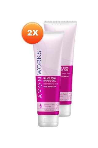 Avon Works Vücut ve Bacaklar için Tıraş Jeli 2 x 150 ML