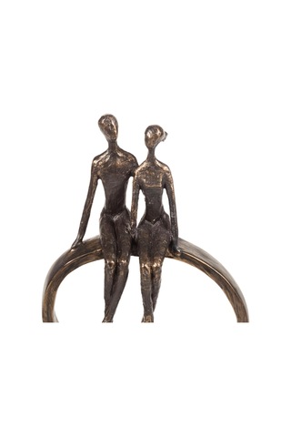 Dekoratif Sevgili Çift Couple Biblo Casablanca