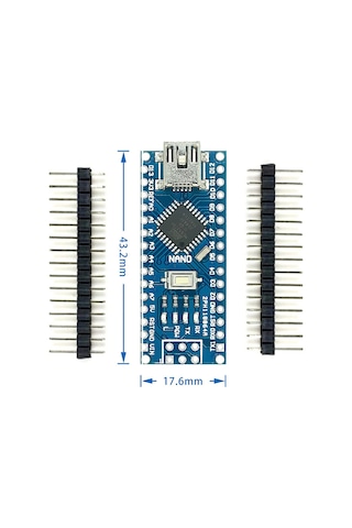 Arduino Nano 3.0 Atmega328 CH340  Mini Usb Kod Yazılım Geliştirme