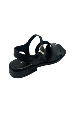 Kemal Tanca 874 K-206 Kadın Sandalet Siyah