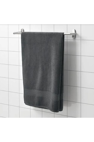Pamuklu Banyo Havlusu 100x150 Banyo Havlusu Gri