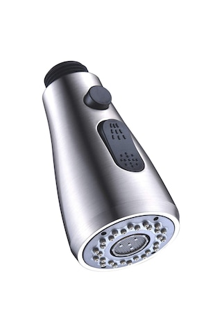 Qingmipy Mutfak Çekme Kranı Üç Fonksiyonlu Akış, Sprey, Durdur Su Tasarruflu G1/2 Bağlantılı, Anti-tıkanıklık Silikon Uçlar, Abs Malzeme, El İle Kurulum Diğer