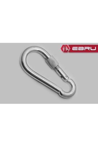 Hubrendy Kargo Vidalı Karabina, Kanca, Çengel 10mm - 25 Adet