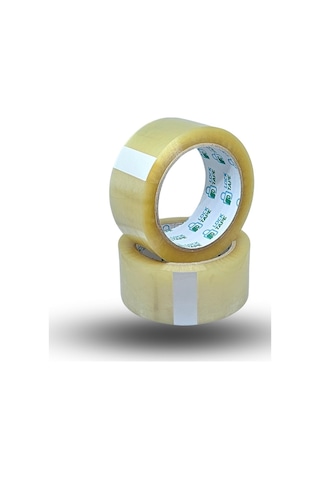 45mm Şeffaf Koli Bandı- 18 Adet - Hotmelt - Extra Güçlü Yapışma 18