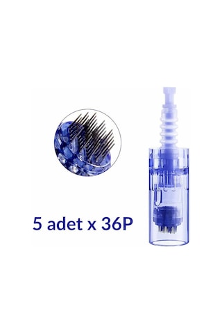 ADANİL DR. PEN 36 PİN DERMAPEN İĞNESİ ORİJİNAL DERMAPEN İĞNE KARTUŞU SOKETLİ 5 ADET