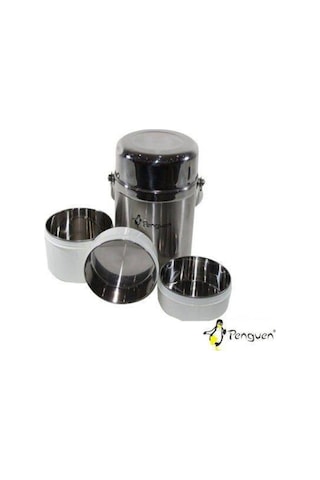 Penguen 3 lü İç Dış Çelik 1.6 L Yemek Termosu Penguen 3 lü İç Dış Çelik 1.6 L Yemek Termosu