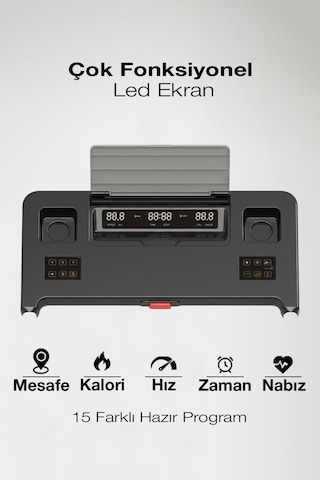 Proforce Lento Ayarlanabilir Yürüme Bandı Led Ekran, Kolay Kurulu
