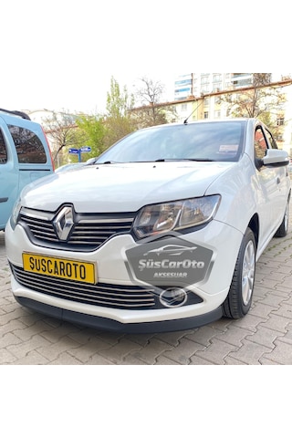 Renault Symbol 2013-2020 Uyumlu Üniversal Astra H Lip Esnek Ön Lip 2 Parça Tampon Altı Dil Karlık Ön Ek 00 Şüscaroto Aksesuar