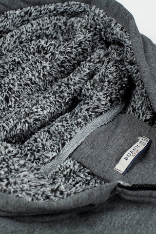 Buratti Içi Kürklü Kapüşonlu  Slim Fit Erkek Sweat 575708 Antrasit