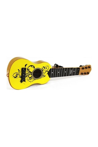 Ispanyol Gitar Sarı Renk Müzik Aleti
