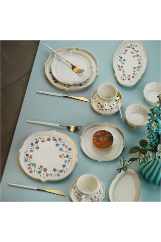 Aryıldız Lavinia 6 Kişilik 32 Parça Kahvaltı Takımı Çok Renkli