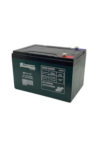 Deeppower 12v 14 Ah Elektrikli Bisiklet Aküsü Deep Cycle 150 97 95