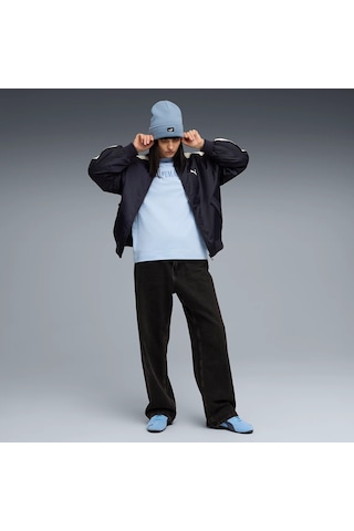 Puma T7 Bomber Kadın Lacivert Günlük Stil Ceket 63347816 1696051 Mavi