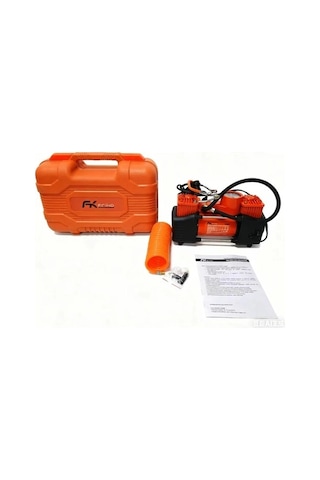 Fk Frıko Çelik Gövde Çift Pistonlu 12 V 150 Psi Araç Araba Lastik Bot Şişirme
