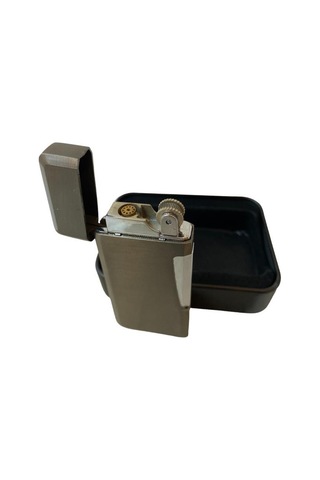 Tek Torch Pürmüz/mum Alev Gunmetal Puro Çakmağı