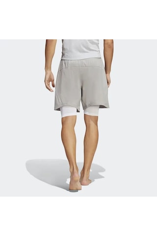 Adidas Erkek Günlük Şort Yoga 2ın1 Short H44520 001
