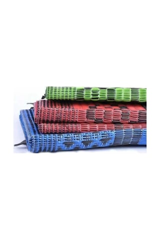 Plastik Hasır Savan Piknik Kilimi Cami Hasırı 180x270 Beyaz
