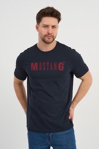 Alexander Gardi Alexandergardı Bisiklet Yaka Baskılı T-shirt E23-ts00 Lacivert