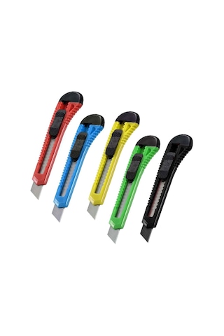 Maket Bıçağı 18 Mm Plastik Gövde Özs 8889-3 Adet Gönderilir