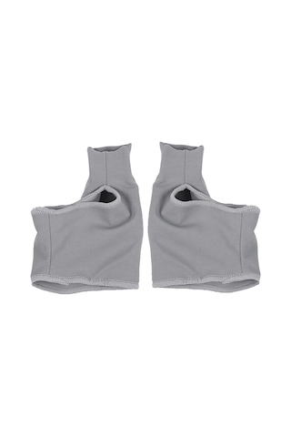 Moveevo Halluks Valgus Düzeltici Ayak Örtüsü Ayak Bakım Örtüsü Bir Çift Gri Küçük Boy