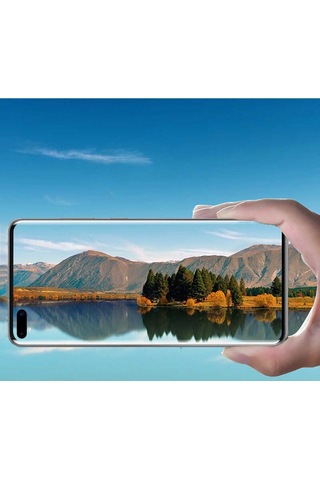 Kilifone - Huawei Uyumlu P40 Pro - Kamera Lens Koruyucu Cam Filmi - Şeffaf