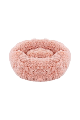 Geeroyoo Puding Kedi Yatağı Yumuşak Plüş Öz Oturma Isıtmalı