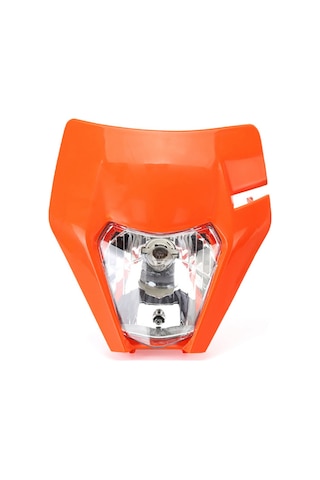 Kangfufeng Motosiklet Modifiyeli Far Ktm Exc125 Exc250 Turuncu Far