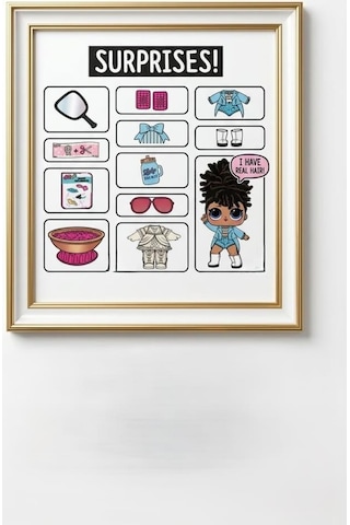 TıfılToys Sürpriz Kapsül Bebek Under Wraps Serisi Çok Katmanlı Açılım Gizemli Figür Ve Aksesuar Seti