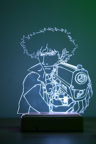Modiwa Cowboy Bebop 16 Renkli Anime Gece Lambası