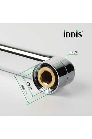 Iddıs Musluk İçin Düz Çıkarılabilir Kova, 40 Cm 139624238 Krom