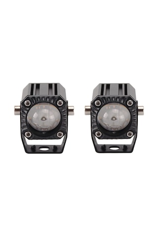 Space Offroad Sis Lambası 3.5cm Beyaz-sarı 10w 12-80v Set / Lass348