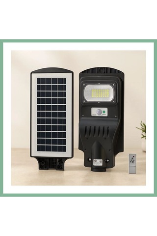 Bşkvirgo 100w 6500k Solar Sensörlü Sokak Lambası Bsk2026