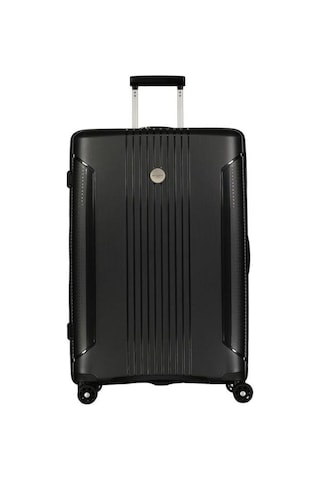 Pierre Cardin Büyük Boy %100 Polipropilen Valiz Siyah 04pc7060 Siyah