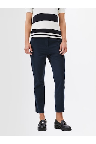 Tommy Hilfiger Co Stretch Gmd Slım Chıno Kadın Mavi Pantolon - Ww0ww45920 Mavi