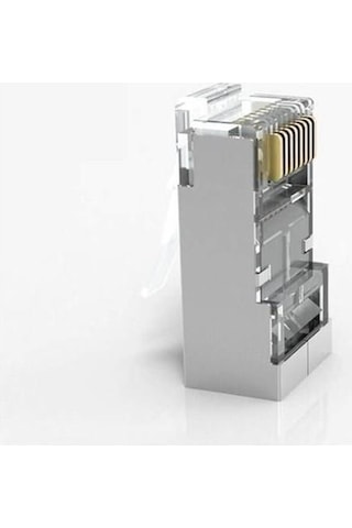 Qport Cat6 Q-j601y Ez-rj45 Rj45 50li Paket Metal Konnektör-135352