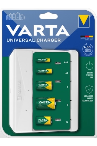 SAVA-VARTA PİL ŞARJ CİHAZI 57658 PLUG Charger EU BOŞ