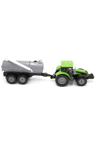Aya-40296 Sesli-ışıklı-pilli Tanker Traktör Yeşil