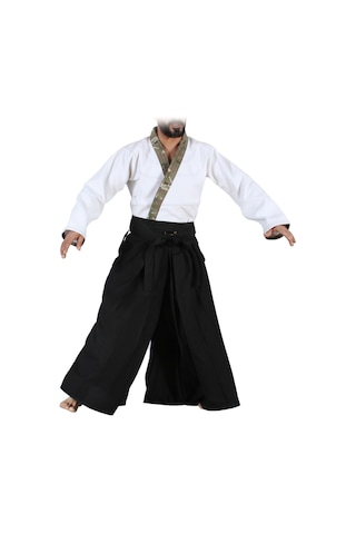 Dosmai Hakama Kimono Pantolonu Üst Dahil Değildir Ja070 Siyah