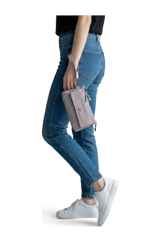 Baginn Paraşüt Kumaş Mini Çapraz Askılı Kadın Çanta Yağmur Geçirmez El Askılı Çanta 20 12 Cm Telefonluk Lila