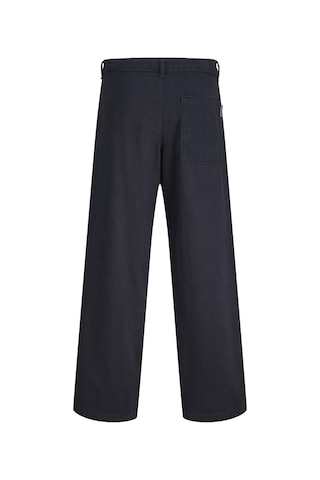 Jack & Jones Erkek Wide Leg Chino Pantalon - Bill - 12282295 Lacivert