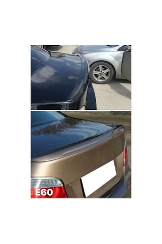 Bmw 5 Serisi E60 Astarlı Plastik Spoiler