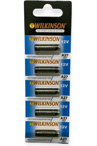 Wilkinson Alkalin 27a Lr27 12v 5'li Pil