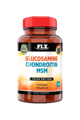 Glukozamin Kondroitin Msm Kolajen Vitamin D 60 Tablet